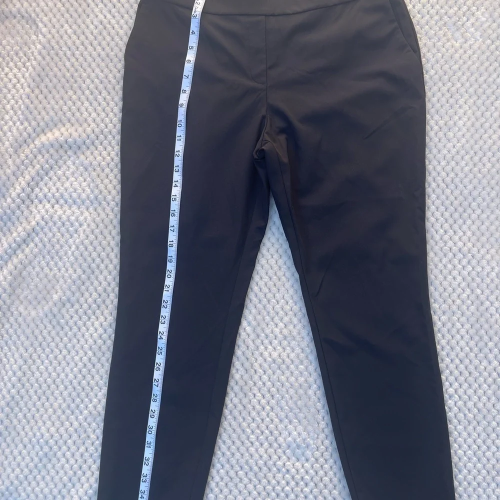 Theory Black Women's Trousers - Picture 3 of 6